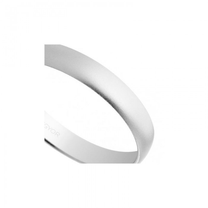 Alianza boda oro blanco arena 5B353M