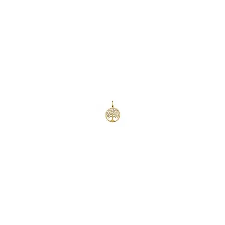 Colgante Mujer Oro Amarillo Árbol de la Vida GE527