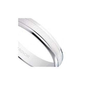 Alianza boda 3,5mm oro blanco 5B35495 2