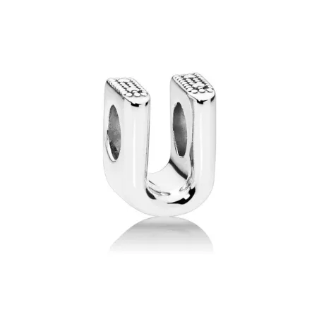 Charm PANDORA Iniciales. Letra U. 797475