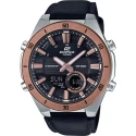 Reloj Edifice Casio Hombre Analógico y Digital Rosado y Negro ERA-110GL-1AVEF