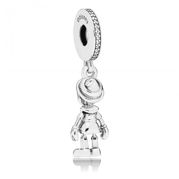 Charm colgante PANDORA Pinocho. 797489CZ