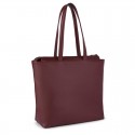 Bolso Shopping TOUS Patch Maia color burdeos. 895900113