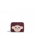 Monedero mediano TOUS Patch Maia Burdeos. 895970092