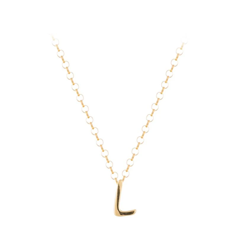 Collar ARXIS Iniciales Dorada L