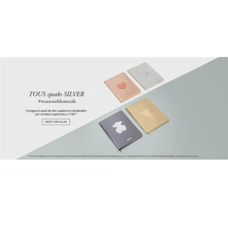 Pack dos libretas Tous