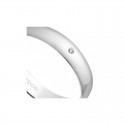 Alianza de oro blanco y diamante 5B403D
