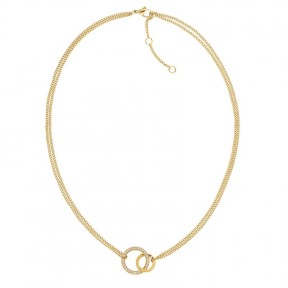 Collar Tommy Hilfiger Mujer Bijoux Baño Oro 2780077