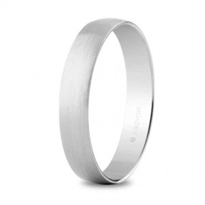Alianza de oro blanco 5B403S