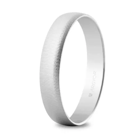 Alianza de oro blanco 5B403T