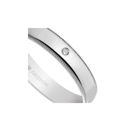 Alianza boda oro blanco 5B40512D