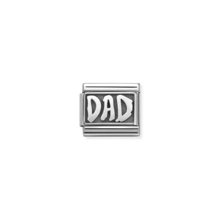Composable Calssic PLACAS OXIDADAS acero y plata 925 (30_DAD)