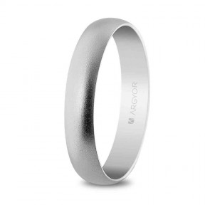 Alianza de oro blanco 5B405M