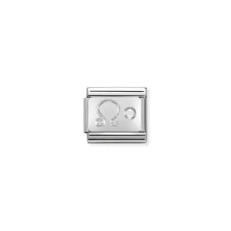 Composable Classic ZODIACO acero, Cubic zirc, y plata 925 (05_leo)
