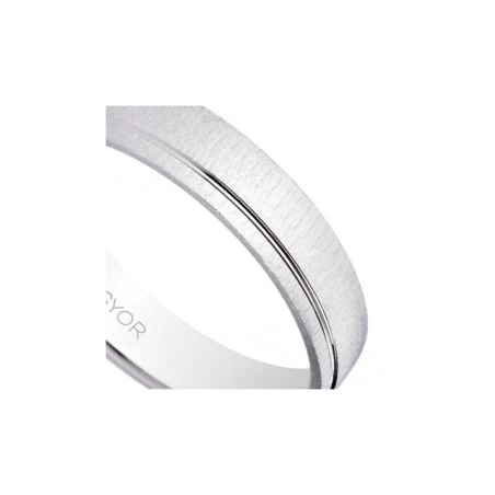 Alianza boda oro blanco 5B45473