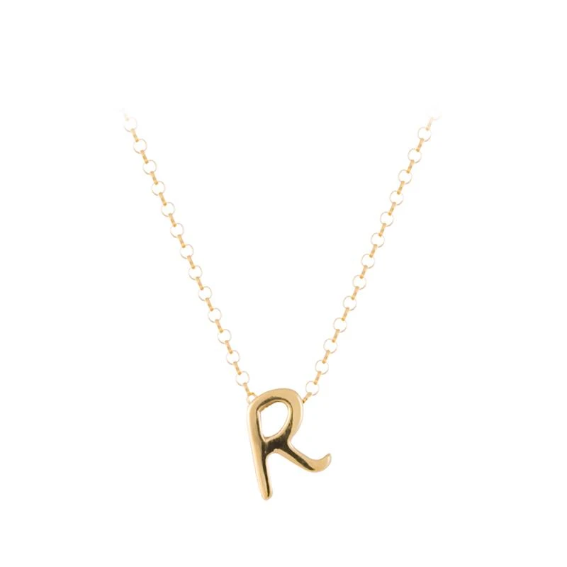 Collar ARXIS Inicial dorada R