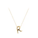 Collar ARXIS Inicial dorada R