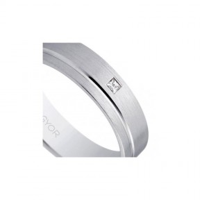Alianza o. blanco 5mm diamante 5B50316P 2
