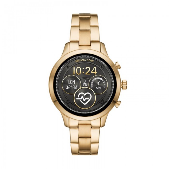 Reloj para mujer, inteligente Runway en tono dorado MKT5045