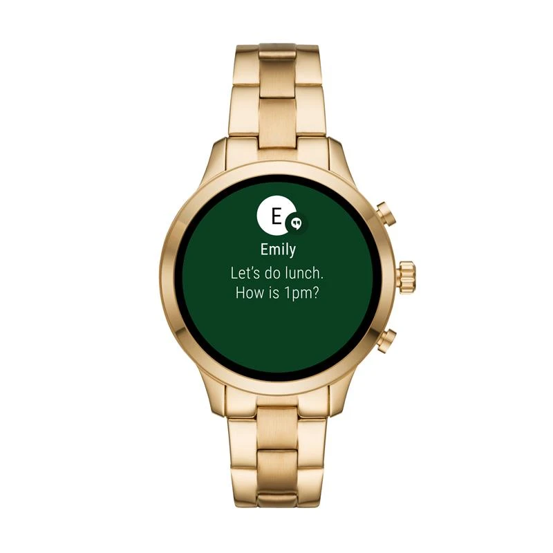 Reloj para mujer, inteligente Runway en tono dorado MKT5045