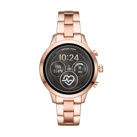 Reloj para mujer, inteligente Runway en tono oro osado MKT50456