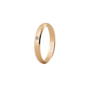 Alianza de boda oro rosa 5C305D