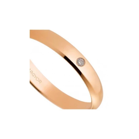 Alianza de boda oro rosa 5C305D