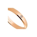 Alianza de boda oro rosa 5C305D