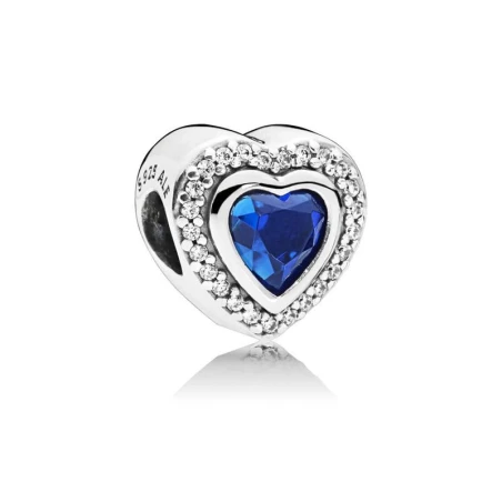 Charm en plata de ley Amor Brillante