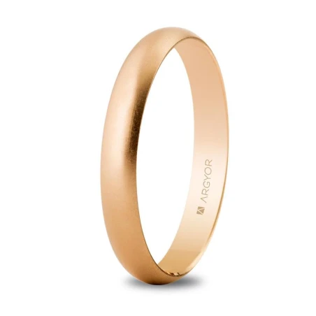 Alianza de boda oro rosa 5C305M