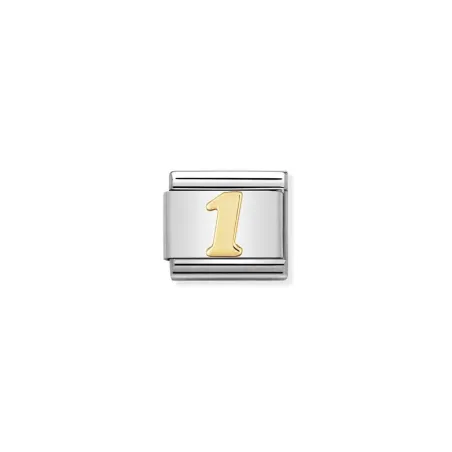 Componible Classic NUMEROS acero y oro de 18k (01_1)