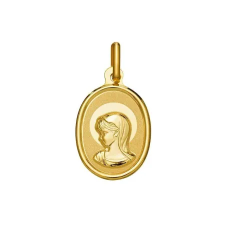 Medalla Oro Virgen Niña ovalada 1902185