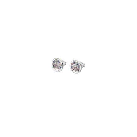 PENDIENTES LOTUS SILVER ÁRBOL DE LA VIDA CIRCONITAS COLORES