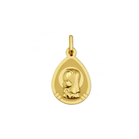 Medalla Oro Virgen Niña Gota 1911104