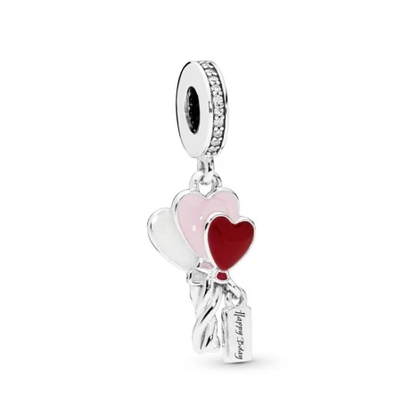 Charm Colgante Globos de Corazón 798076CZ