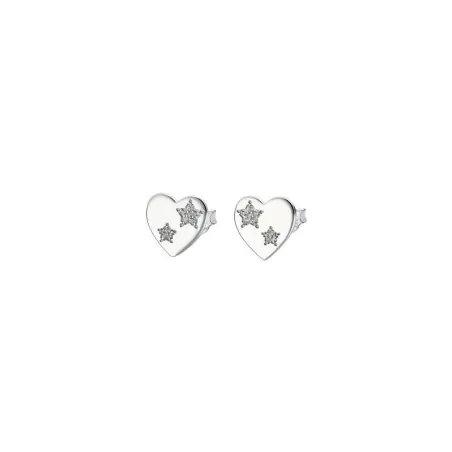 Pendientes Lotus Silver Mujer Plata Corazón y Estrellas LP1822-4/1