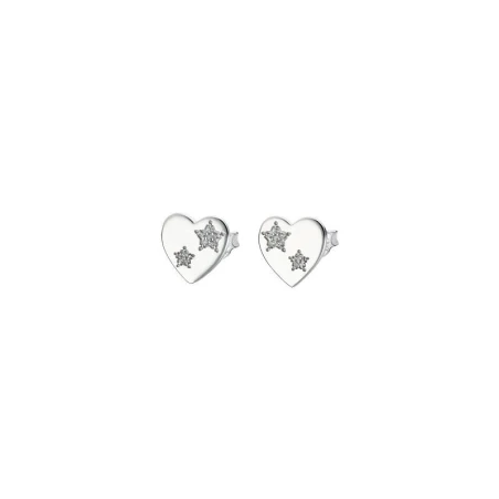 Pendientes Lotus Silver Mujer Plata Corazón y Estrellas LP1822-4/1