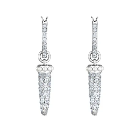 Pendientes Swarovski de Aro Polar Bestiary, multicolor baño de rodio 5500223