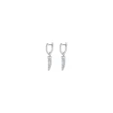 Pendientes Swarovski de Aro Polar Bestiary, multicolor baño de rodio 5500223