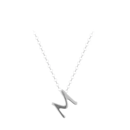 Collar ARXIS Inicial de plata M