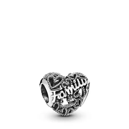 Heart sterling silver charm
