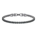 Pulsera Tennis Deluxe gris Swarovski 5514655