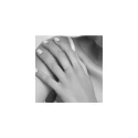 Anillo LeCarré Cascada Diamantes y Oro Blanco GA056OB