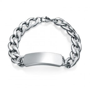 Pulsera Viceroy Fashion Magnum Hombre Acero Inoxidable Plateado 75154P01000