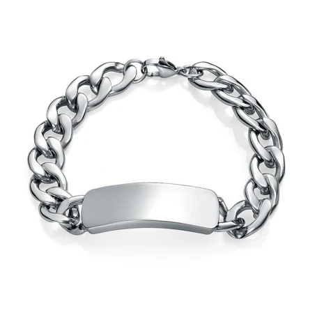 Pulsera Viceroy Fashion Magnum Hombre Acero Inoxidable Plateado 75154P01000