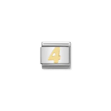 Componible Classic NUMEROS acero y oro de 18k 4