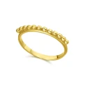 Anillo Le Carré Mujer Plata Baño Oro 12  LA121AM