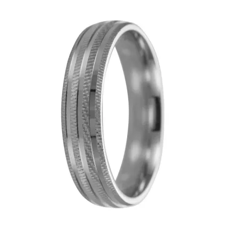 Alianza plata 4 mm