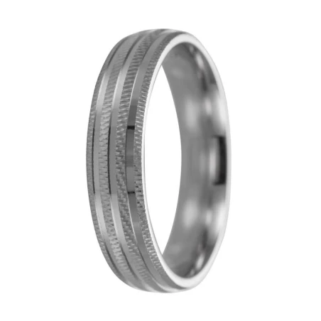 Alianza plata 4 mm