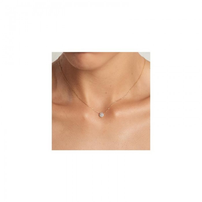 Gargantilla LeCarré Roseta Oro y Diamantes GD073OA.00